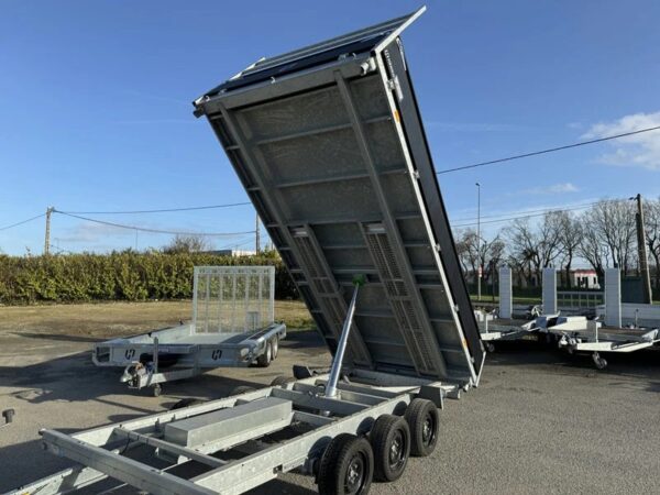 Remolque de tres volquetes 3×1800 kg 3,5 t