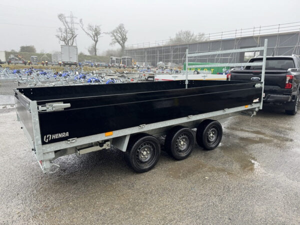 Remolque de tres volquetes 3×1800 kg 3,5 t