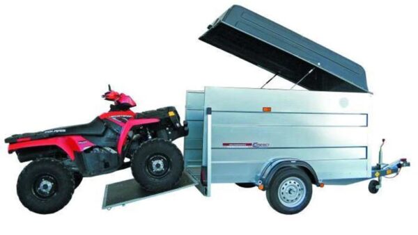 Remolque Cresci Van PT6F con frenos – Capacidad 750 kg