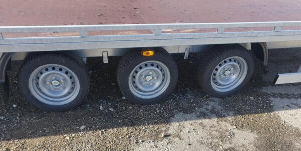 Plataforma fija + rampas Boro ATLAS 6m x 2m 3500KG 3 ejes