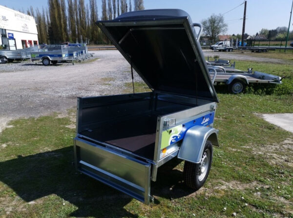 Remolque Alicante + capó abs + rueda de repuesto nueva entregada con 2 años de garantía