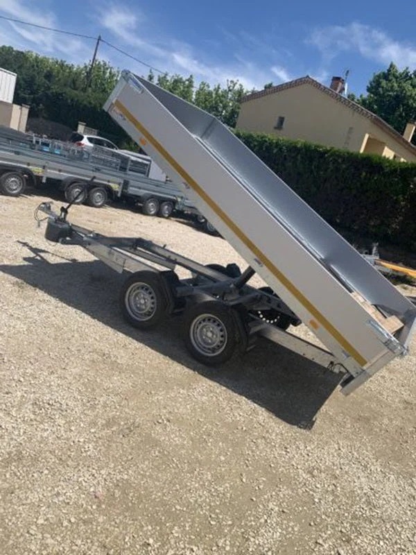 Remolque basculante hidráulico Eduard Saris 310X160