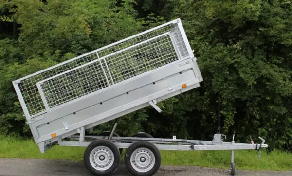 Remolque basculante de doble eje lider 39560 dimensiones útiles: 253 x 147 x 30 cm