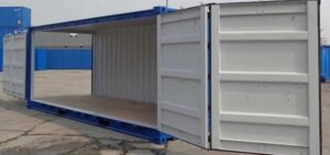 Contenedor de envío hc de 20 pies con lados abiertos