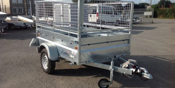 Remolque Lider de alta resistencia con 4 frenos – 750 kg de peso bruto vehicular – 200 x 134 cm – 1 eje