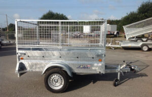 Remolque Lider de alta resistencia con 4 frenos – 750 kg de peso bruto vehicular – 200 x 134 cm – 1 eje