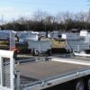 Remolque de plataforma LIDER con ruedas debajo – PTAC: 3500 kg – 2 ejes con freno – 506 x 215 cm
